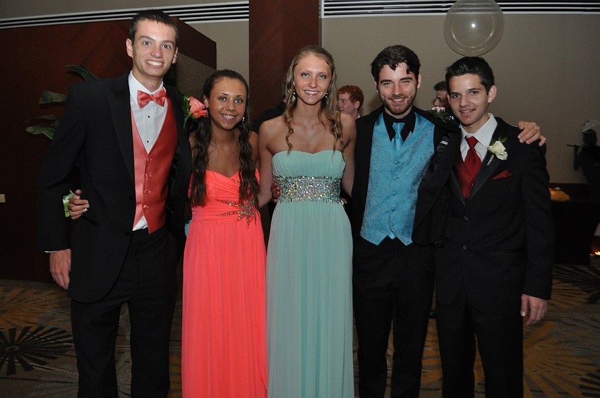 Matthew Cairo, Emily Bulfin, Amy Bulfin, Steven Estes and Nicholas Bartoszek