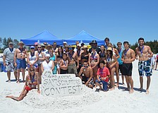 Due to inclement weather, the contest took place on Sunday not Saturday.