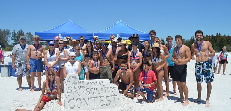 Due to inclement weather, the contest took place on Sunday not Saturday.