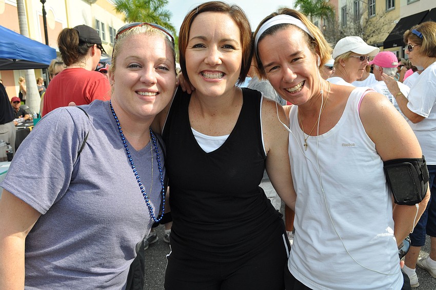 Tiffani Wachtman, Jennifer Jarolin and Michelle Bauer all teach at Virgil Mills Elementary School.