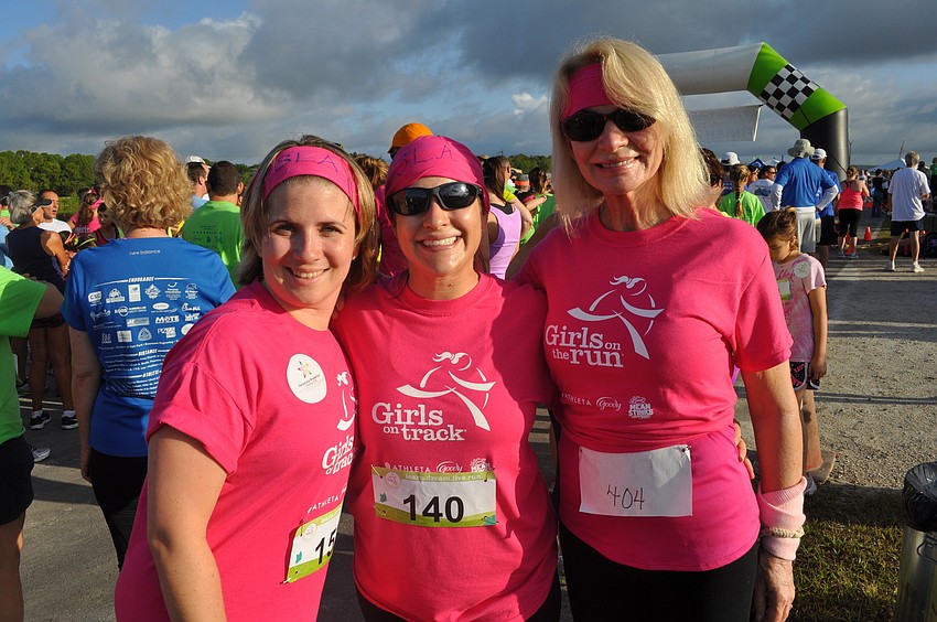 Shannon Weed, Rosie Kirsten and Genice Sullivan