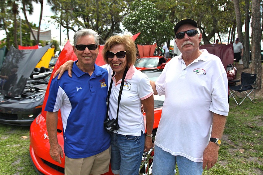 Jack Hawkins, Theresa Simpson and Mike Nixon