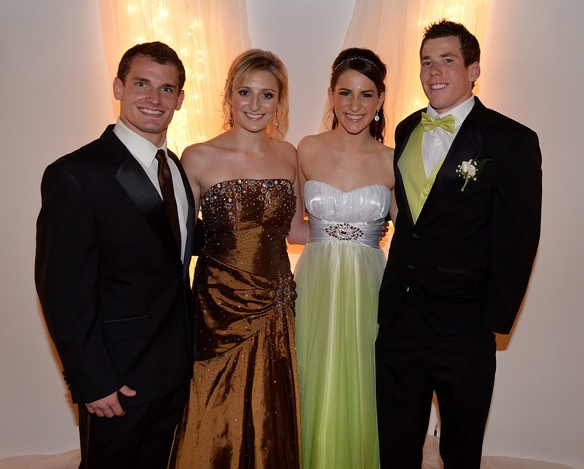 Ian Laidlaw, Brittany Gamelin, Alaina Upman and Logan Mayer