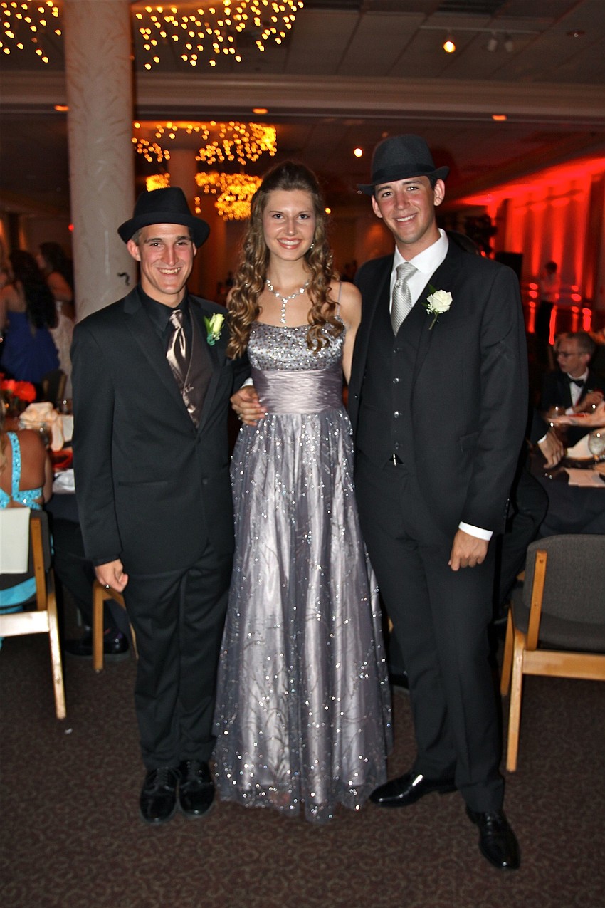 Daniel Ferda, Melissa McCoy and Zach Varnadore