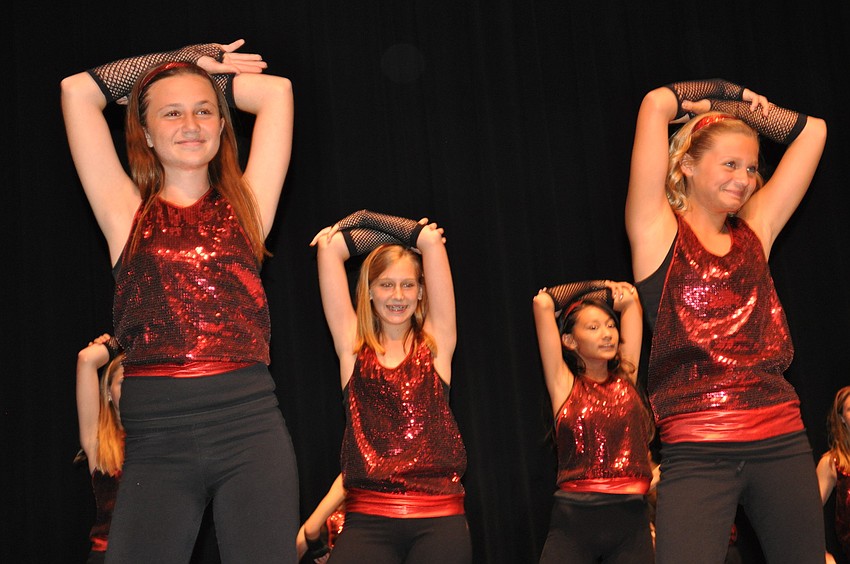 The Braden River Middle School Panther Dancers moved to â€œToxic.â€