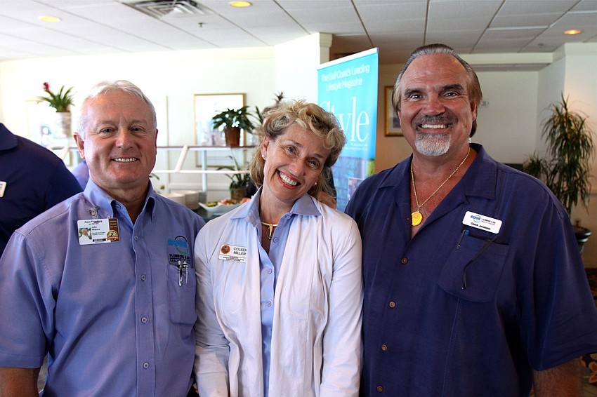 John Wojtyna, Coleen Miller and Chuck Jacobson