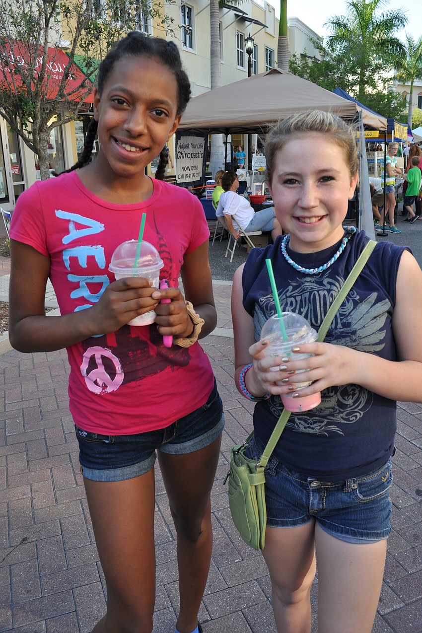 Sylvie Dumoulin and Tess Hill currently are in the sixth grade at Nolan.