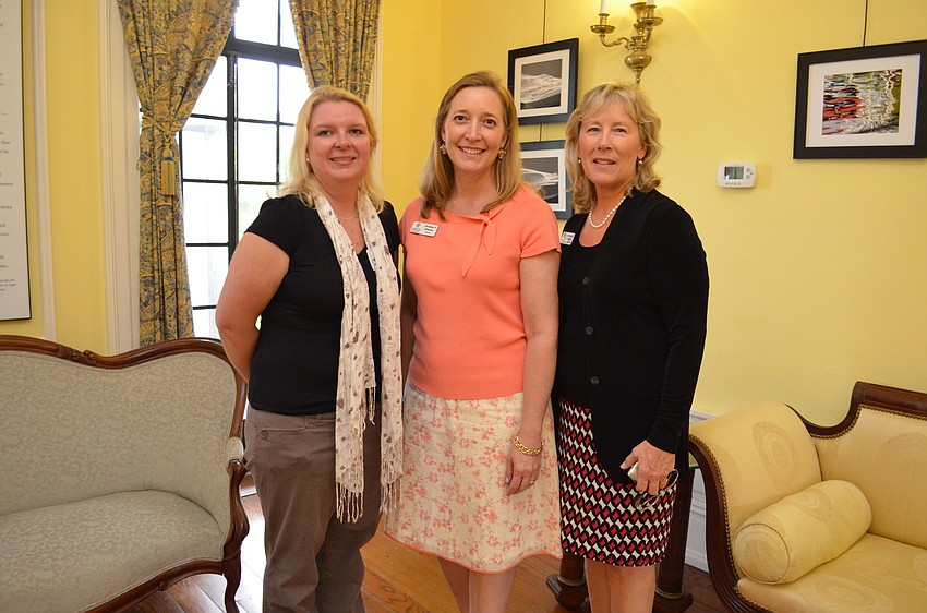 Kara Pallin, Christine Johnson and Suzanne Gregory