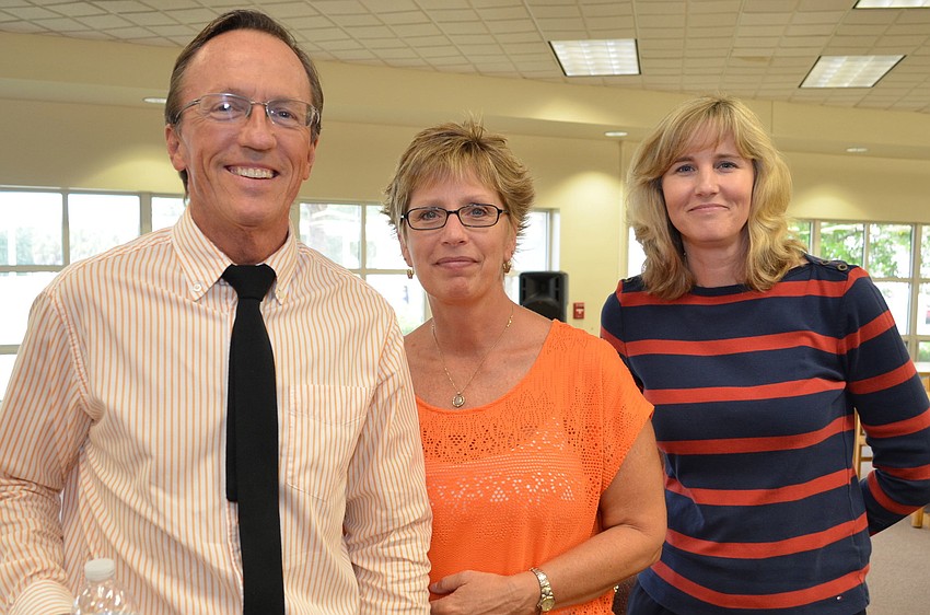 George Sweitzer, Debrah Markley and Becky Moyer