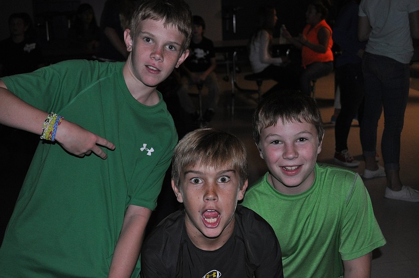 Cody Gross, Jake Turner and Mason Godwin