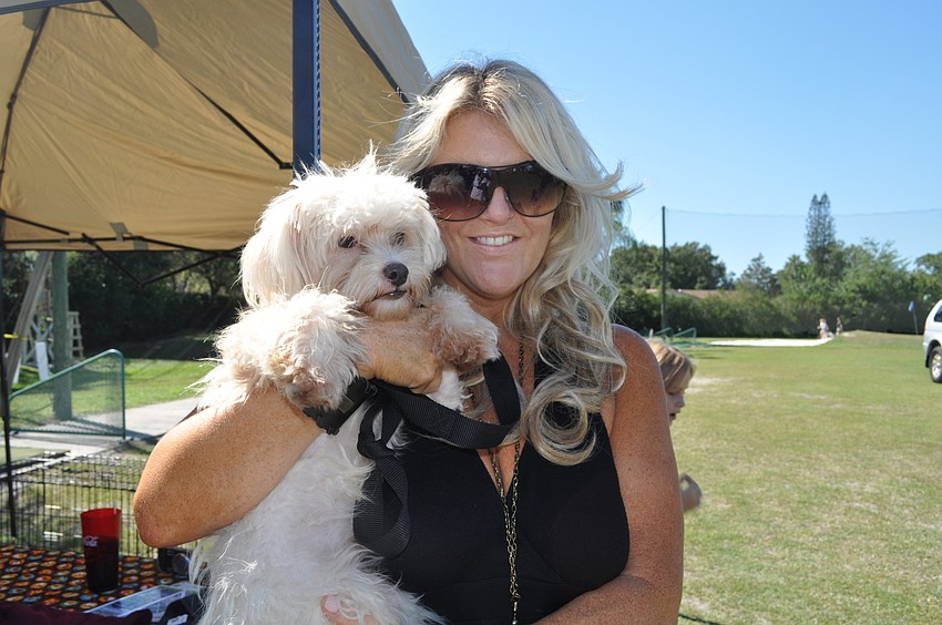 Gimme Shelter President Michelle Sampson with George