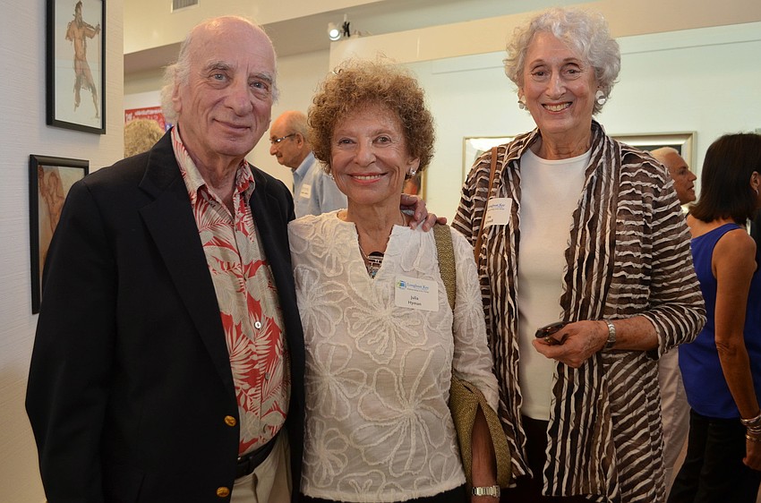 Dick and Julia Hyman with Ina Schnell