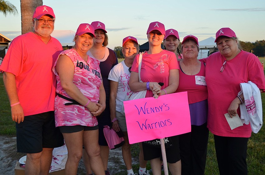 Kim and Kathy Cummins, Lisa Freeman, Carol Murphy, Wendy Hazelbaker, Stephanie Sasnett, Linda Hazelbaker and Debbie Hazelbaker