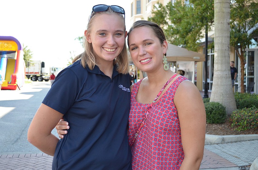 Amy Kutmore and Lauren Redington