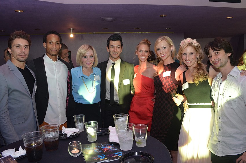 Sarasota ballet dancers with Hillary Steele