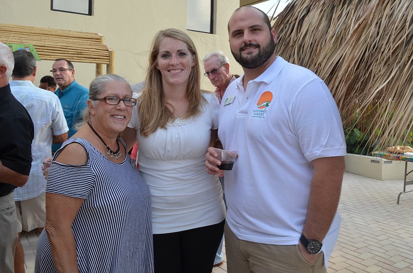 Linda Zuffa, Kelli Zemke and Matt Angelo