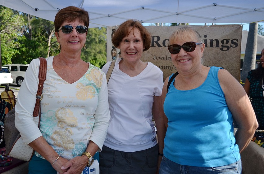 Pam Pelletier, Kathy Fant and Carolyn Burris