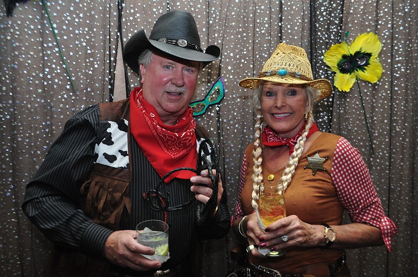Duane and Judy Harms go western.