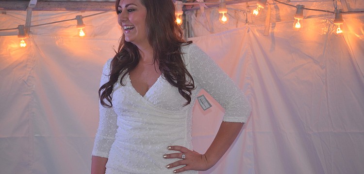 Molly Gummin strikes a pose