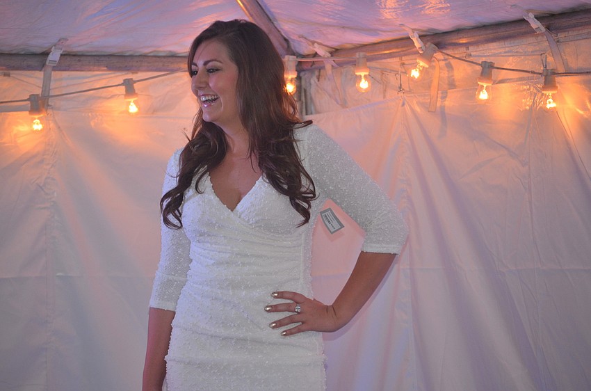 Molly Gummin strikes a pose