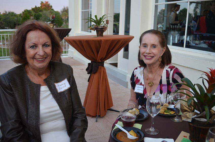 Nancy Smith and Jeanne Hamill
