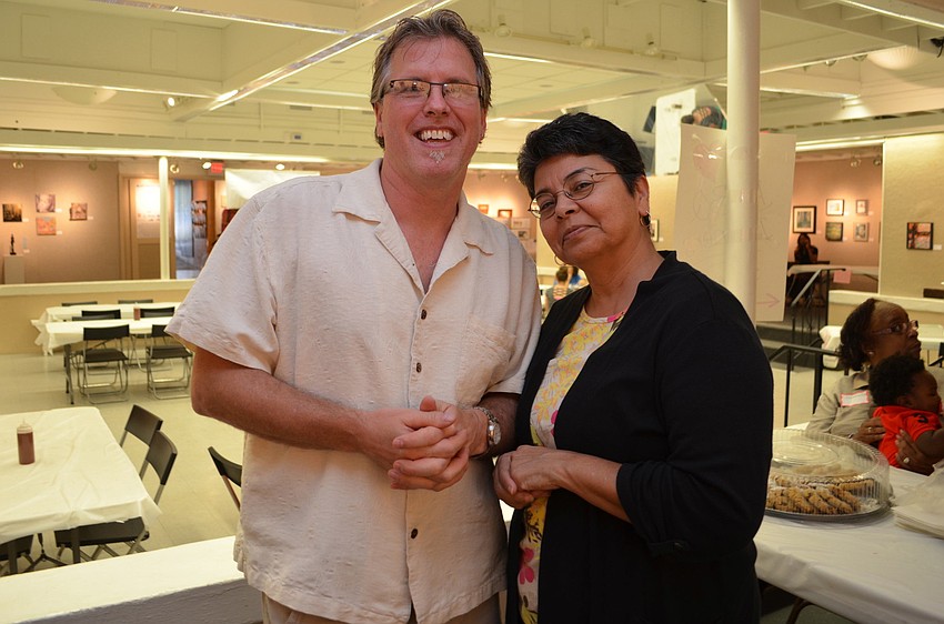 Steve Stennes and Linda Romero