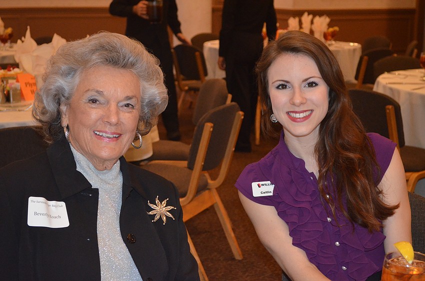 Beverly Koach and Caitlin Moore