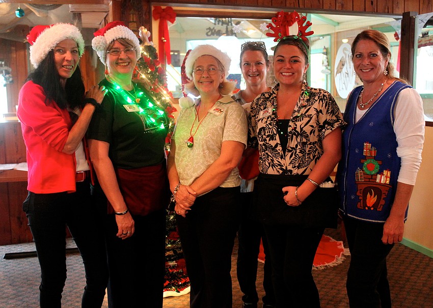Judy Rudd, Cindy Lipke, Lou Carson, Tina Rigel, Rachel Wilson and Barbara Lawson