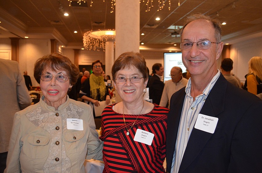 Naomi Wetheimer with Barbara and Jonathan Shagrin.