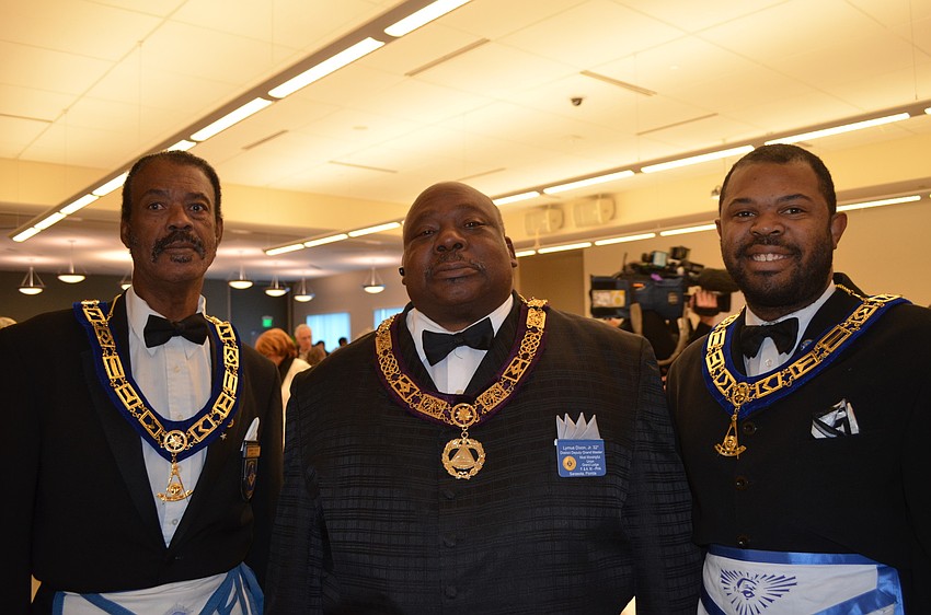 Edward Troupe, Lymus Dixon and Maurice D. Wilson