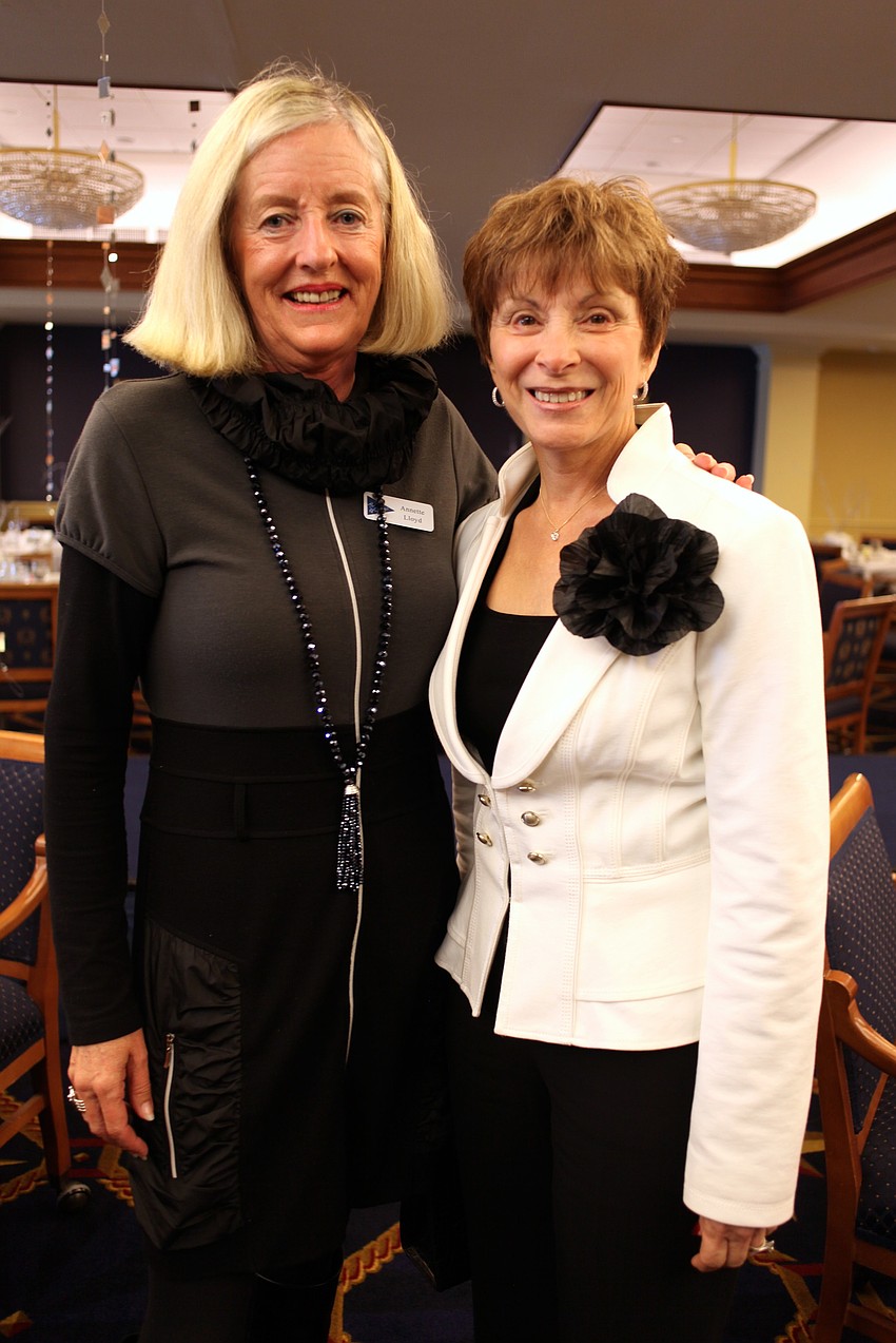 Annette Lloyd and Betty Goree