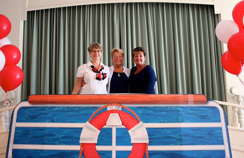 Marge Geiger, Pat Marschke and Deborah Oâ€™Connor