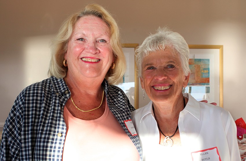 Sue Pariseau and Ellen Boyle