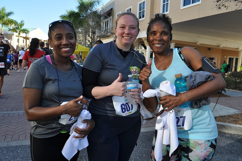 Jacqueline Artis, Stephanie Palacios and Vicky McDaniels teach at Sugg Middle School.