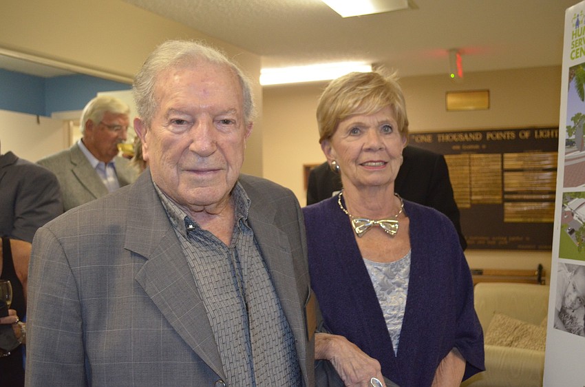President of the Board, Sam Shapiro, with wife Sally.