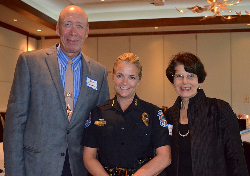 Tom Barwin, Bernadette DiPino and Susan Chapman