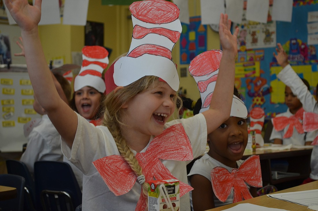 Your Observer | Photo - Julianne Teague sings the Green Eggs and Ham song.