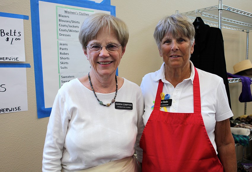 Karen Compton and Janet Banks