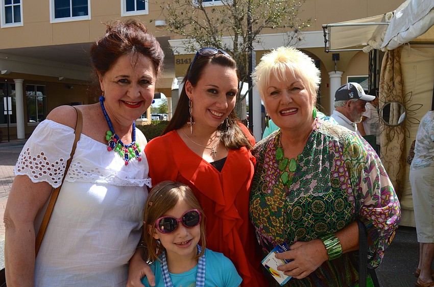 Kathy Lardie, Jahonna Baird, Mary Hopper and Rozlynn Boggs, 7.
