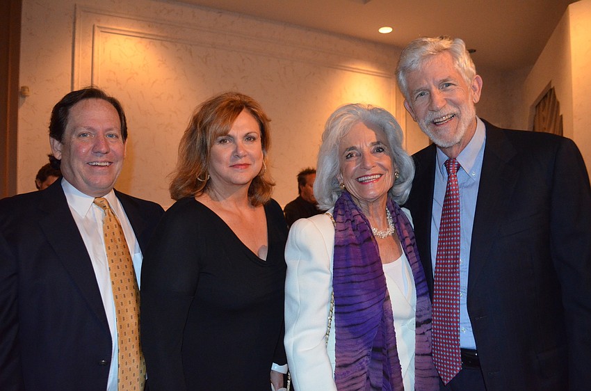 Michael Shelton, Kate Alexander with Graci and Dennis McGillicuddy from Embracing Our Differences