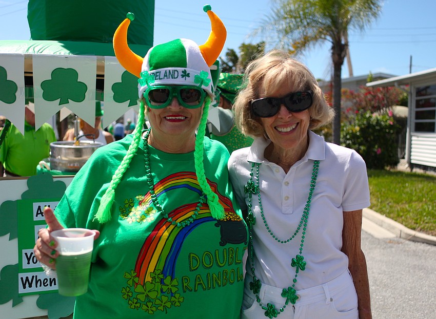 Ellen Laurent and Margie Tonner