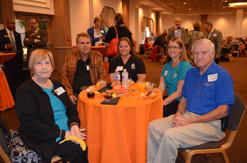 Maxine McLauhorn, Ken Keating, Katelyn Taylor, Brandy Butler and Dexter Clough