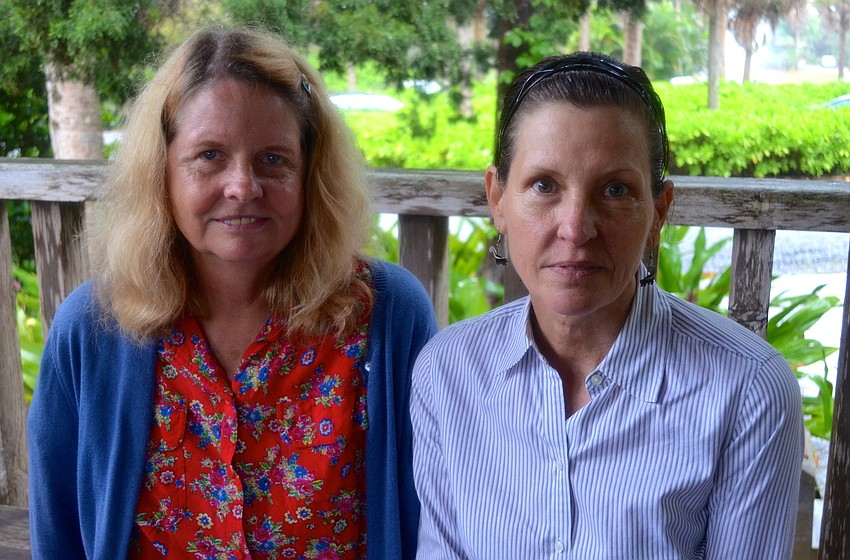 Paula Benshoff and Laney Poire