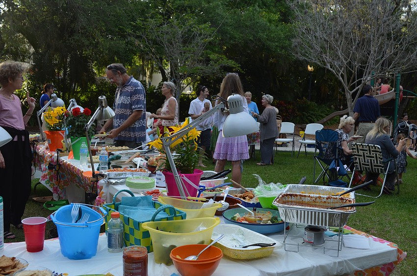 The evening was held at Laurel Park.