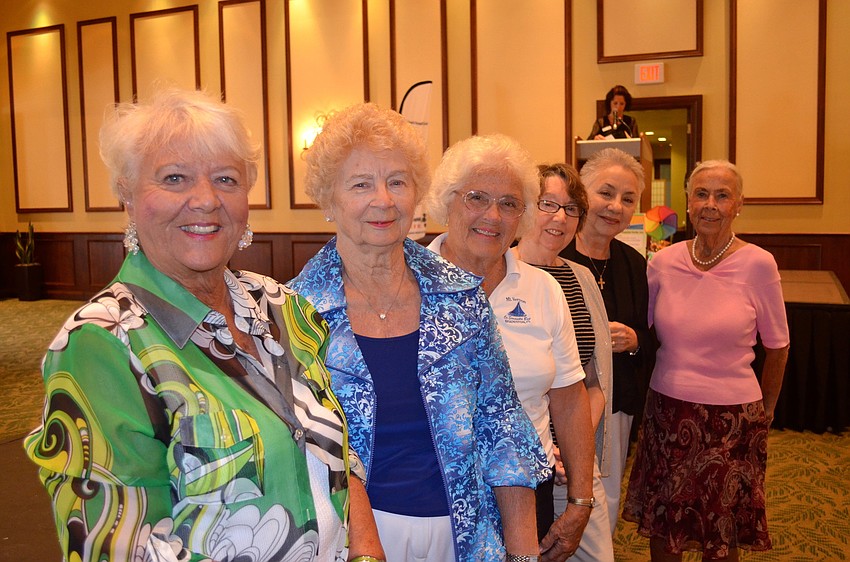 Jane Cook, Doris Miller, Evie Stieler, Anne Salamoney, Penny Murray and Helen Wenzlick.