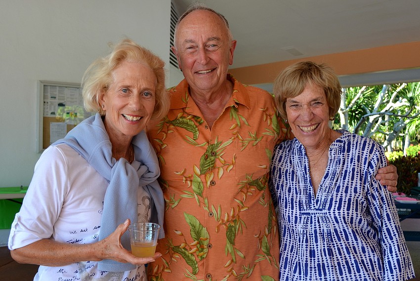 Diana and Fred Emrich with Jane Perin