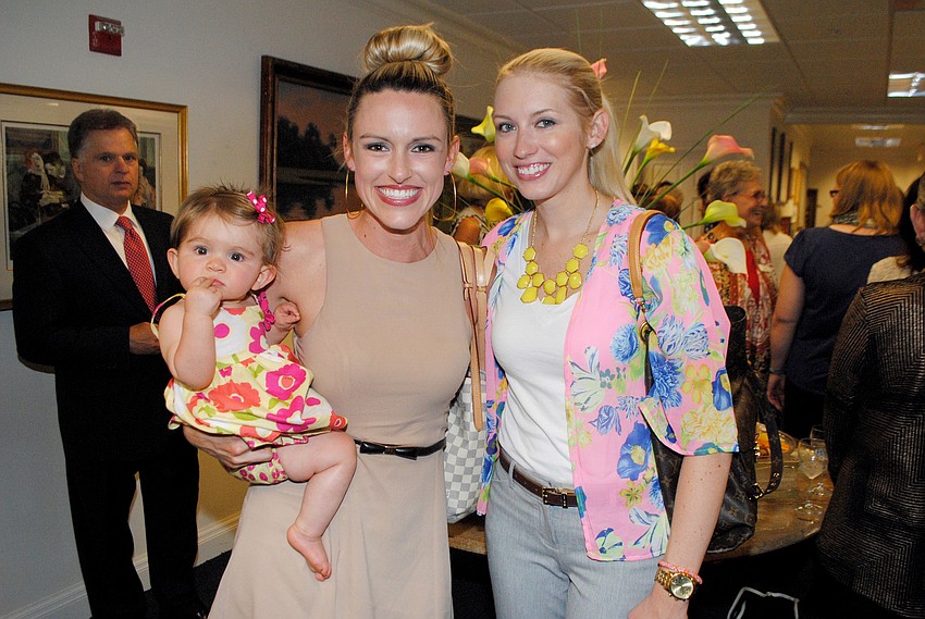 Annabelle and Montana Taplinger with Ashley Dooley
