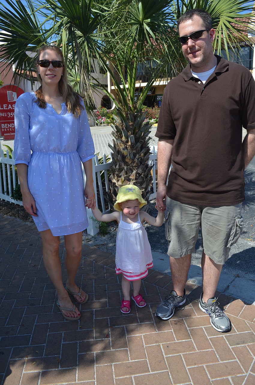 Cristin, Kate and Jonathan Scrimshaw