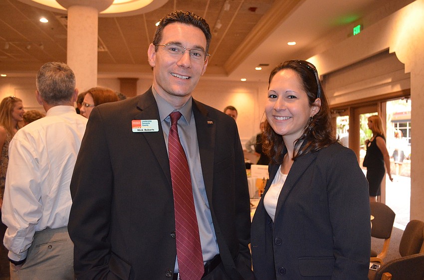 Nick Roberts and Sonya Dlug