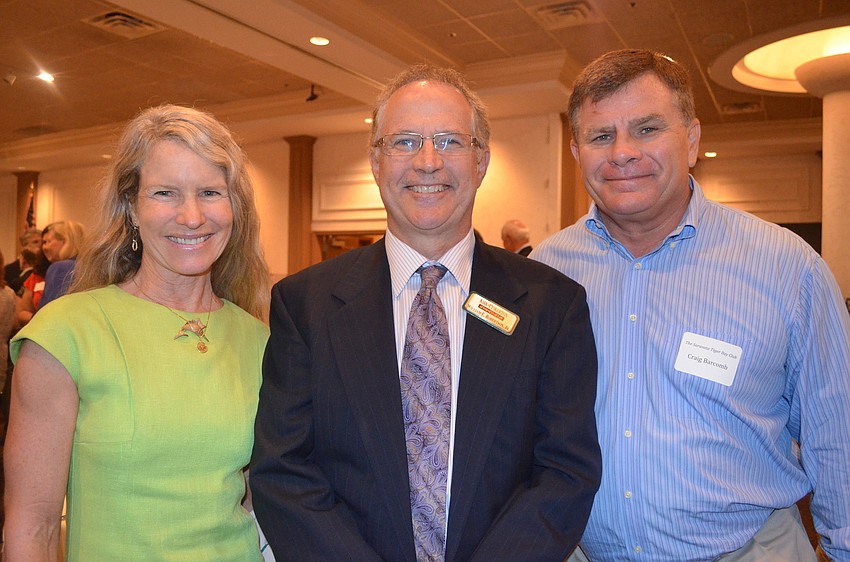 Anne Rollings, Bill Robertson and Craig Barcomb